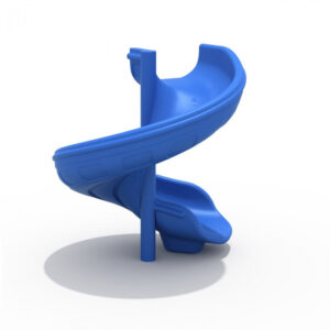 TOBOGAN ESPIRAL AZUL